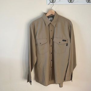 Mens size large FR shirt, Workrite brand.